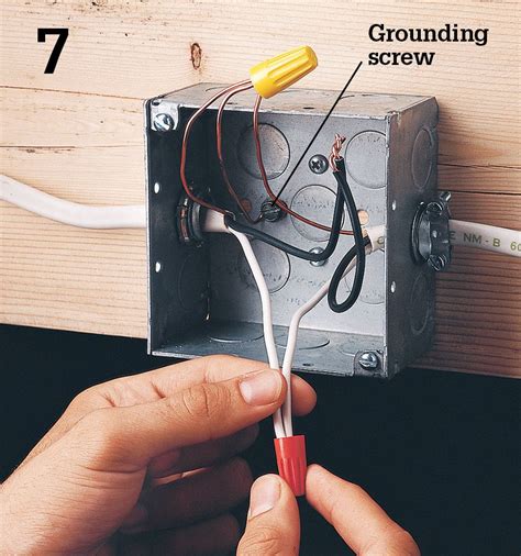 can you derate the grounding wire to a metal box|grounding wire for metal box.